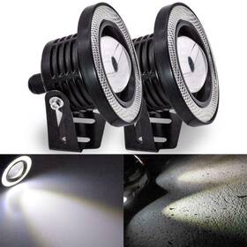 Blinglights Bl1038w-equinox White Led Halo Fog Lights For 2005-2011 Chevy Equinox Lamps 06 07 08