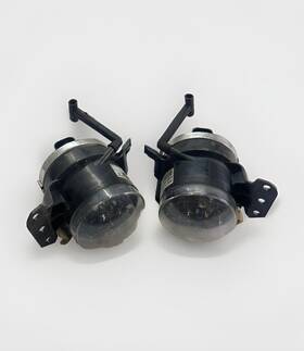 6161100000 Bmw 2001 - 2006 E46 3-series Set Of 2 Front Left And Right Fog Light Lamp Oem