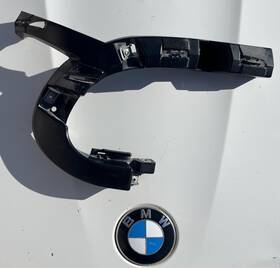 7138405 Bmw 2009 2010 2011 328i Sedan Front Left Bumper Fog Light Bracket Oem