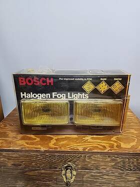 22351c Bosch 028851022019 Vintage Halogen Fog Lights Kit New In Package Car Truck Van