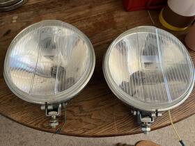 0306003002 Bosch Vtg Rallye Fog Light Bumper 80s Halogen Driving Lamps Steel Chrome 8 Inch Rare