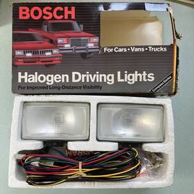 22350 Bosch Halogen Fog Lights For Rain Snow Cars Vans Trucks