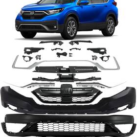 Ho1015124 Branded 20pc Kit For Crv 20-22 Bumper Upper Lower Cover/grille/fog Light/trim/brackets