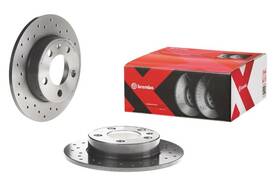 09.a270.1x Brembo Oe For 2006 Bmw 330i/330xi/09-11 335d/07-13 335i Rear Premium Xtra Cross