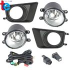 Tr40754 Bumper Fog Lights Driving Lamp Switch Bulbs Rh&lh For Toyota Tacoma 2012-2015