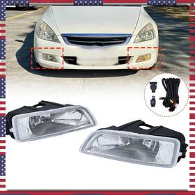 33951-sde-a01 Bzjuhui024 Fog Lights Driving Lamps Kits Left And Right Side For 2003-2007 Honda Accord 4dr