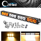 C10b120006 Yintatech Amber Offroad Led Light Bar Pickup Boat 608631672704