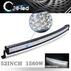 C10b300004 Tri Row Offroad Led Light Bar Curved Spot 659514666785