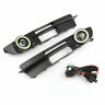 C115-084-black Topzan Front Bumper Fog Light Cover Grille Angel Eyes Lamp