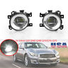 Q70-q70l-q70 C115-131-black Mzorange Front Bumper Fog Lights Lamps For Infiniti Left Right