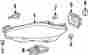 C2d35904 Jaguar Genuine Oem Composite Assy