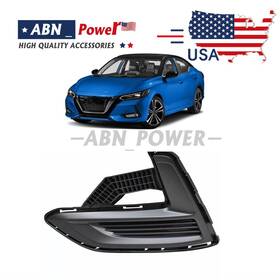 Ni1039172 Cahuczlhoz For Nissan Sentra Fog Light Cover 2020 2021 2022 Passenger Side