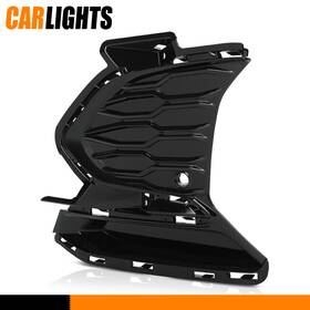 C-02flc45k3abbl Carlights Fit For Chevy 2021-23 Equinox Rs Bumper Fog Light Grille Cover Front Driver Side