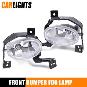C-02hla1311awt Carlights Clear Bumper Fog Lights Pair Switch Wiring Fit For 2010-11 Honda Cr-v Crv