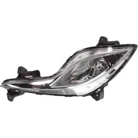 Clx-m0-19-6174-00-1 Carlights360 For Hyundai Sonata Fog Light 2011-2015 Driver Side Hybrid Dot Hy2592151