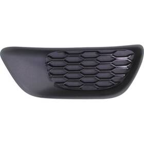 Klx-ksi-1386351q-cl360a50 Carlights360 For Dodge Grand Caravan 2011-2019 Fog Light Cover Passenger Side Capa Black