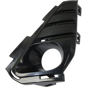 Klx-ksi-397535a-cl360a50 Carlights360 For Gmc Terrain 2018-2020 Fog Light Cover Driver Side Black With Paint To Match