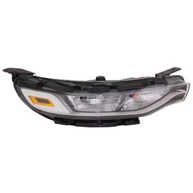 Klx-ksi-6173383q-cl360a50 Carlights360 For Kia Soul 2020 2021 Driving Light Passenger Side Upper Capa Halogen Round