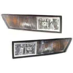Plx-m1-331-2011l-af Carlights360 For Cadillac Escalade Fog Light 2007-2014 Pair Driver And Passenger With Bulbs Dot