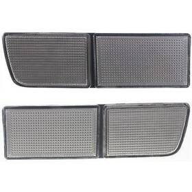 Plx-m1-340-1602l-ud Carlights360 For Volkswagen Cabrio Front Tow Eye Cover 1993-1999 Pair Vw1038101 Vw1039101