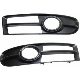 Plx-m1-445-2507l-ud-cl360a1 Carlights360 For Audi A4 Fog Light Bezel Cover 2007 2008 2009 Pair Passenger And Driver Side