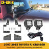 Cb-zt270 Cb Hood Hinge Ditch Led Light Pod Mounts Wire Kit