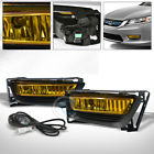 Ccflpt-acc0134doe-yl Champs Club Jdm Yellow Front Bumper Fog Lights Lamps Switch