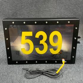 Lun24x16 Checkers Rectangular Vehicle Identification Lights