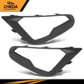 Gpl414154 Cheda Fit For 18-21 Ford Ecosport Front Bumper Fog Light Lamp Cover Bezel Left&right