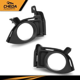 Gpl651206 Cheda Front Fog Lights Bezel Cover Trim Left Right Fit For Toyota Highlander 2014-2016