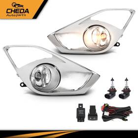 Gpl826242 Cheda Fog Lights With Switch Bezels Fit For 2013-2015 Toyota Avalon Left And Right Side