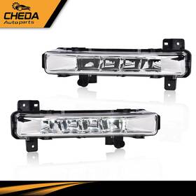 Gpl89417225 Cheda 1pair Led Drl Fog Light Fit For Bmw 5 Series G30 G31 G38 520 530 540
