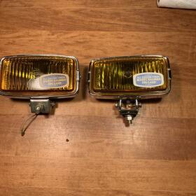Chieftain F82/ Y82 2 Vintage Halogen Fog Light Amber Glass Lens Mod 4 2000/ 2001