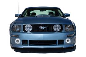 Chs-fo-murh0509-wf-wpe Chs G1n External White Switchback Fog Light Halo Ring Kit For Roush Ford Mustang 050