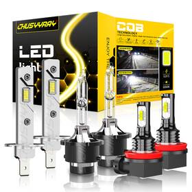 Chusyyray 144638371719 H1 D2s H11 Led Hid Headlight High Low Beam Fog Bulb For 2006 2007 2008 Mazda 6