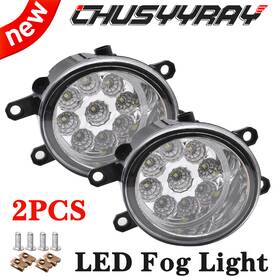 Chusyyray 791715157683 Pair Led Fog Lights Driving Lamps For Toyota Corolla 2009 2010 2011 2012 2013