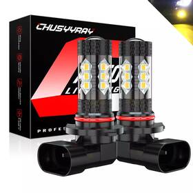 9140 Chusyyray 9145/9006/9140/h10 For Ford F150 F250 F350 Super Duty Golden Yellow 3000k Led Fog Light Bulb