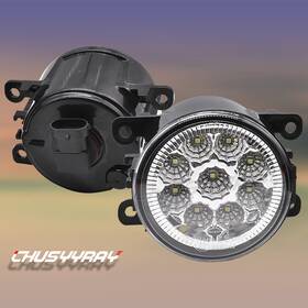 Chusyyray 999924921099 1pair Fog Lights Lamp Clear With H11 Bulb Fit For Acura Honda Ford Nissan Suzuki