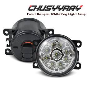 Chusyyray-kj00030 Chusyyray Fit 2019 2020 2021 2022 Ford Ranger Front Led Fog Light Bumper Lamp Left And Right