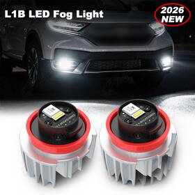 Dp15w Chusyyray 2x 15w Led White High Power L1b Fog Light Bulbs For Honda/acura/toyota/lexus