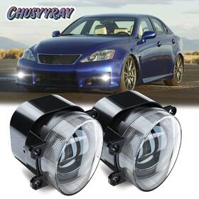 Eb14851635 Chusyyray Pair Led Bumper Fog Lights Driving Lamps 6000k For 2007-2014 Toyota Camry