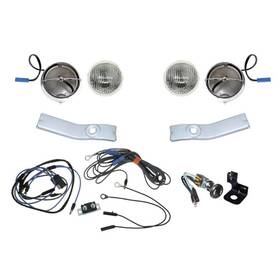 Flk4a Cj Classics Amber Fog Light Conversion Kit Mustang 1968