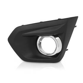 57731fj030 Cnnell Left Side Fog Light Bezel With Chrome Cover Trim Fit For 2012-2014 Subaru Impreza