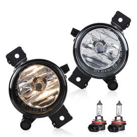 Fog1115awt Cnnell Fit For Bmw X5 E70 11-13 Clear Pair Bumper Fog Light Lamp Replacement Bulb