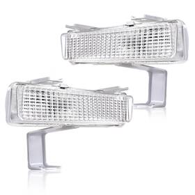Jjass8a4a-ww Cnnell Turn Signal Light Fit For 80-90 Chevrolet Caprice Plastic Lens Left And Right