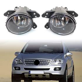 Comebuybest 550747446772 2xfront Fog Driving Light Lamp With Bulb Clear Fit Mercedes Benz W219 2007-2010