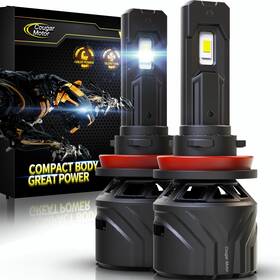 Couh11 Cougar Motor H11 Bulbs Light Bulb H8 H9 Fog Lights 6500k White Non-polari