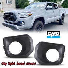 0448 Cpw Fog Lights Bezels Covers For 2016-2023 Toyota Tacoma Sr And Sr5 Left Right Side