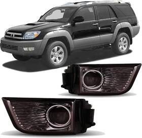 Cpw 700387135677 Smoke For 2003-05 Toyota 4runner Fog Lights Factory Bumper Lamps Left Right