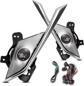 Ans30-0601c-09 Cpw Fog Lights Assembly For 2016-19 Mazda Cx-3 Front Bumper Lamp With Wiring Kit&switch